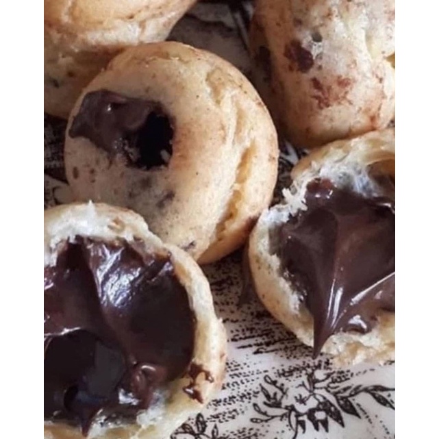 

kue sus coklat nutela/cemilan manis/coklat lumer/kue sus termurah/COD