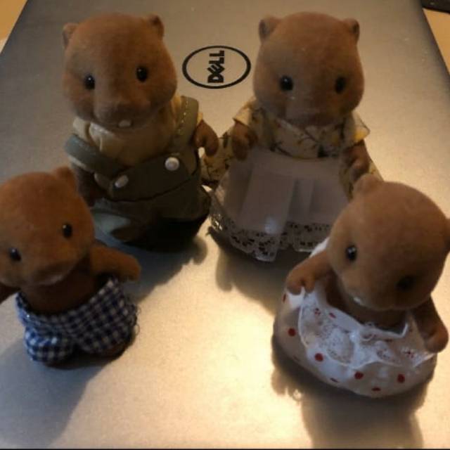 sylvanian families beaver family