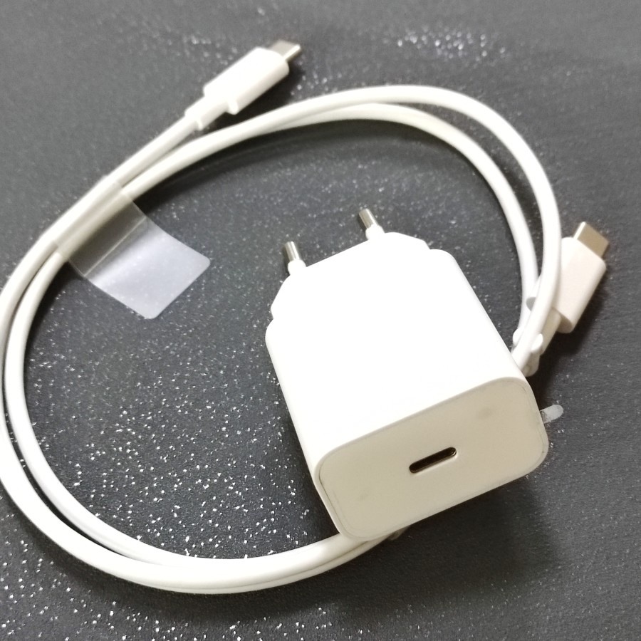 charger google pixel 3 Original 15W USB Type C Port + Kabel C to C 1M