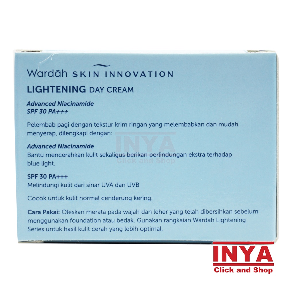 WARDAH LIGHTENING DAY CREAM 30gr - Krim Wajah Siang