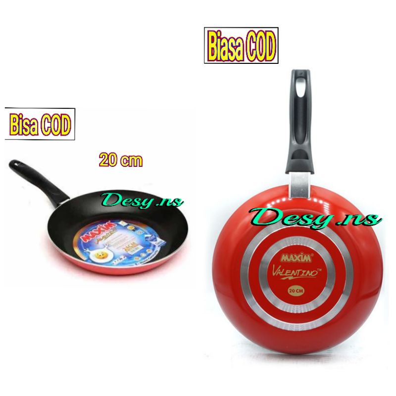 Teflon MAXIM valentino 20cm/Frypan MAXIM valentino 20cm/Teflon valentino/Teflon penggorengan