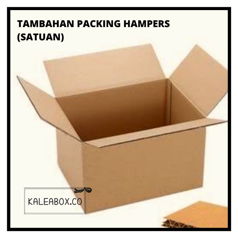 

TAMBAHAN KARDUS UNTUK HAMPERS