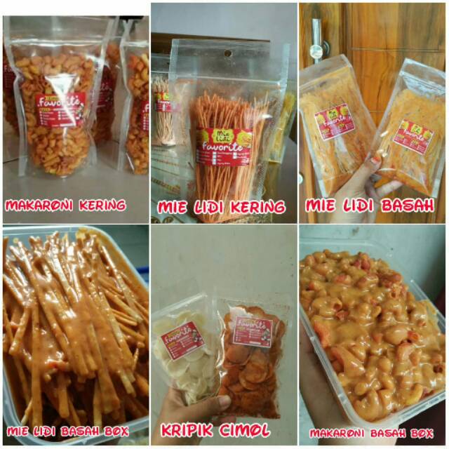

Snack favorite harga mulai Rp15.000 - Rp20.000