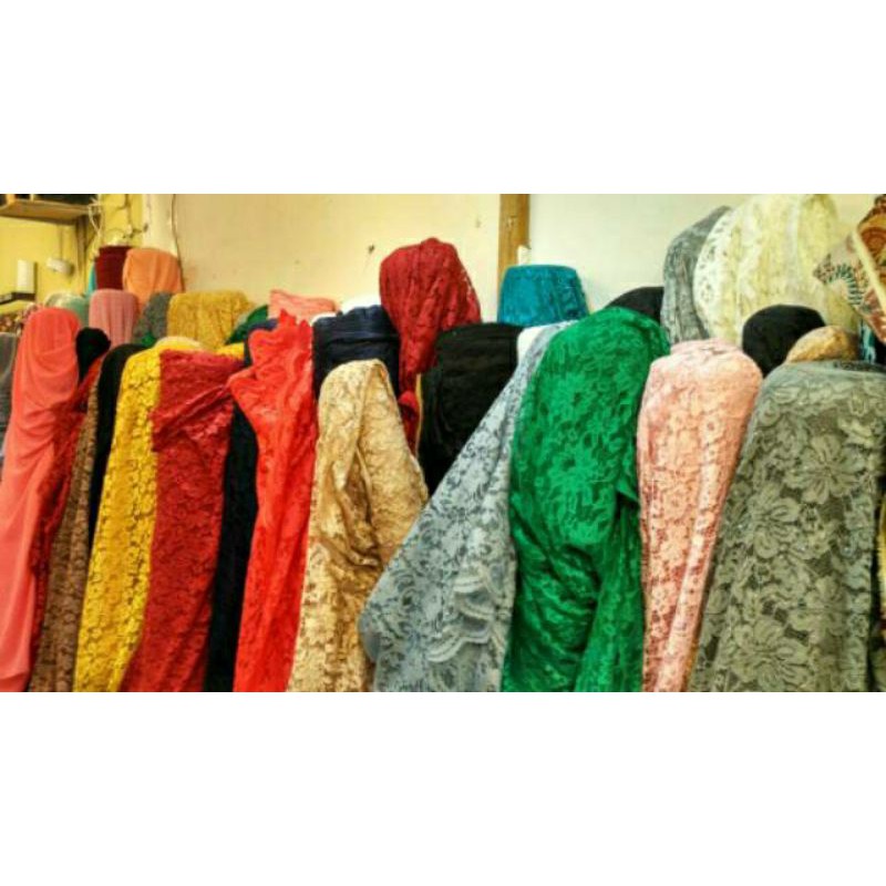 Kain Brokat Murah Motif