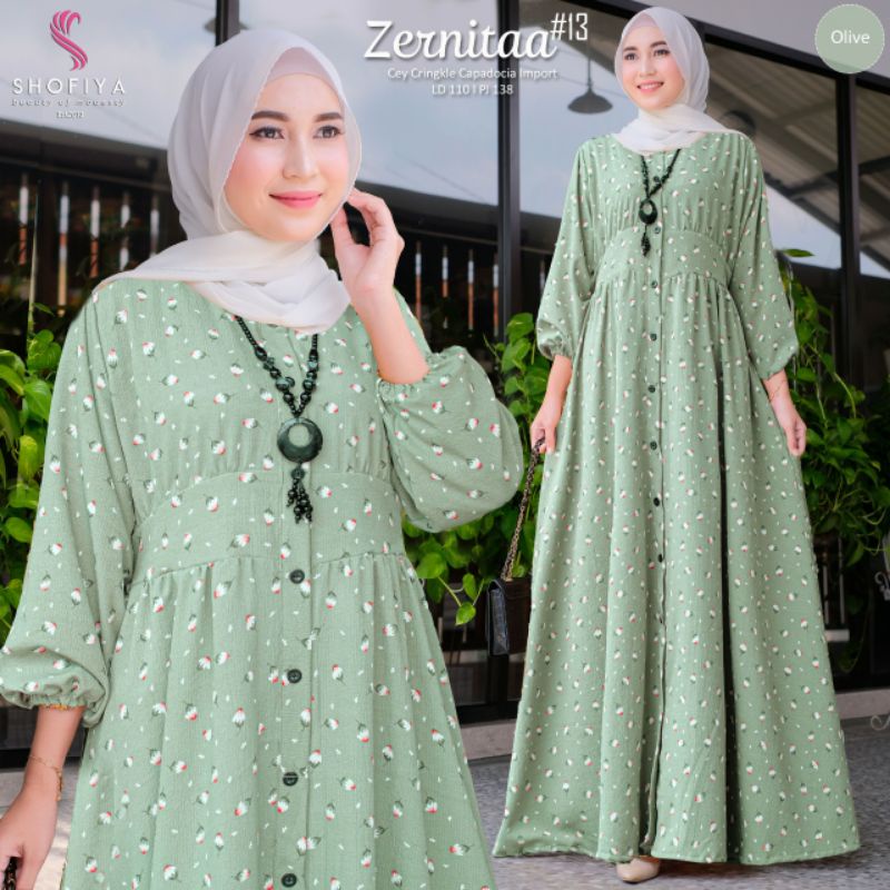(NEW) GAMIS ORI BY SHOFIYA NEW ZERNITAA#13