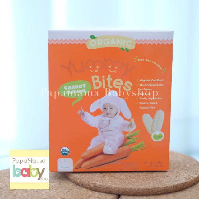 YUMMY BITES Rice Crackers Ready Semua Rasa Termurah Snack Baby Bayi Original Halal