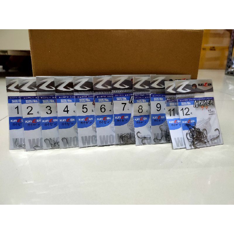 Kail Pancing Kaizen Wormer