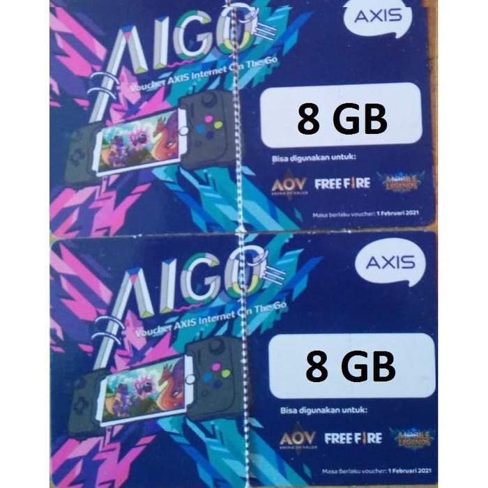 VOUCHER KUOTA DATA AXIS AIGO MINI 13GB