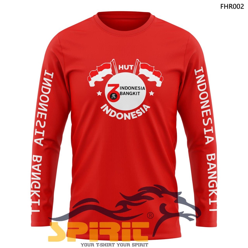 KAOS INDONESIA BANGKIT Kaos HUT INDONESIA 76 TAHUN 17 AGUSTUS