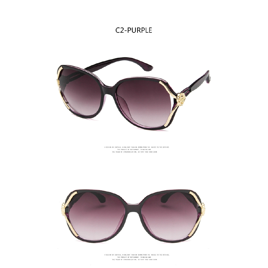 New European and American fashion personality versatile big frame sunglasses