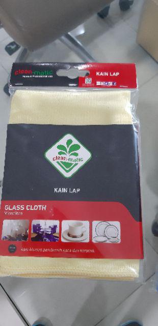 Cleanmatic Glass Cloth (kain Pembersih Kaca Dan Keramik)