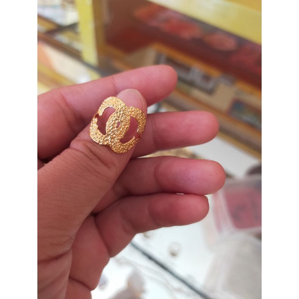 cincin emas kadar 999/24 karat berat 3gram