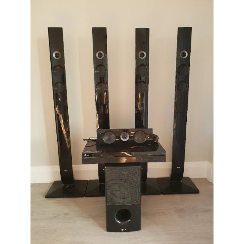 Home Theater LG DH7620T DVD 5.1 Full Set