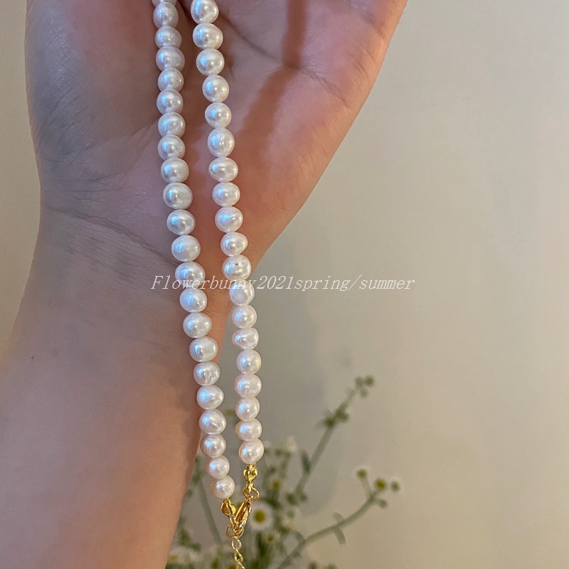 Pearl Necklace Accessories Short Style Temperament Personality