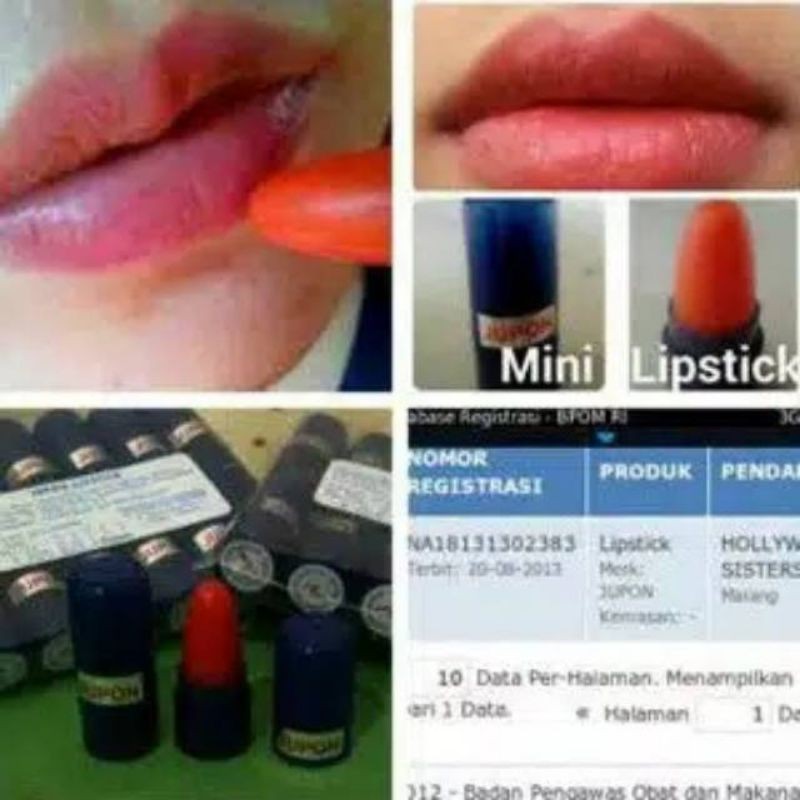 JUPON lipstik jupon original bpom