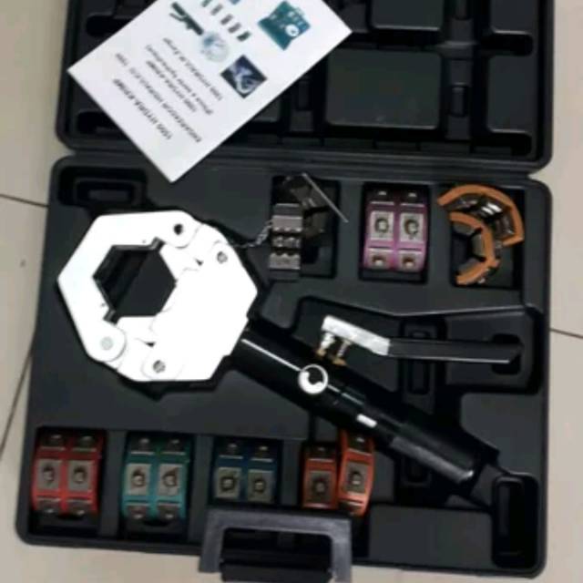 Alat pres press selang hose ac mobil portable crimper