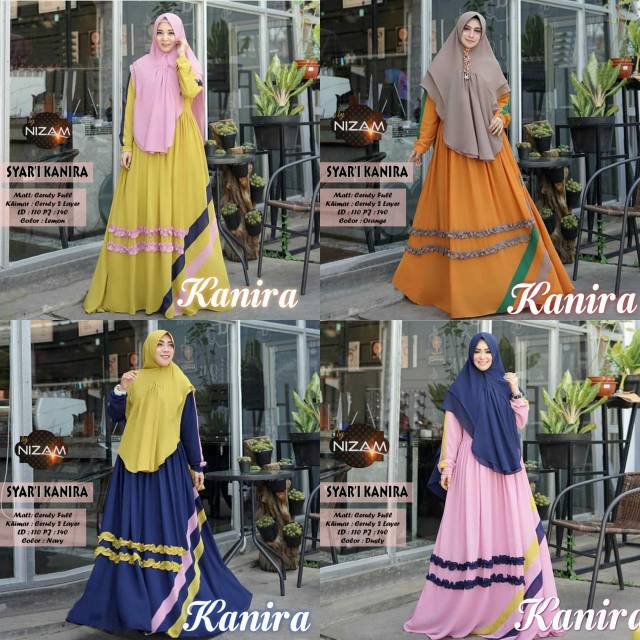 Gamis syari kanira by nizam