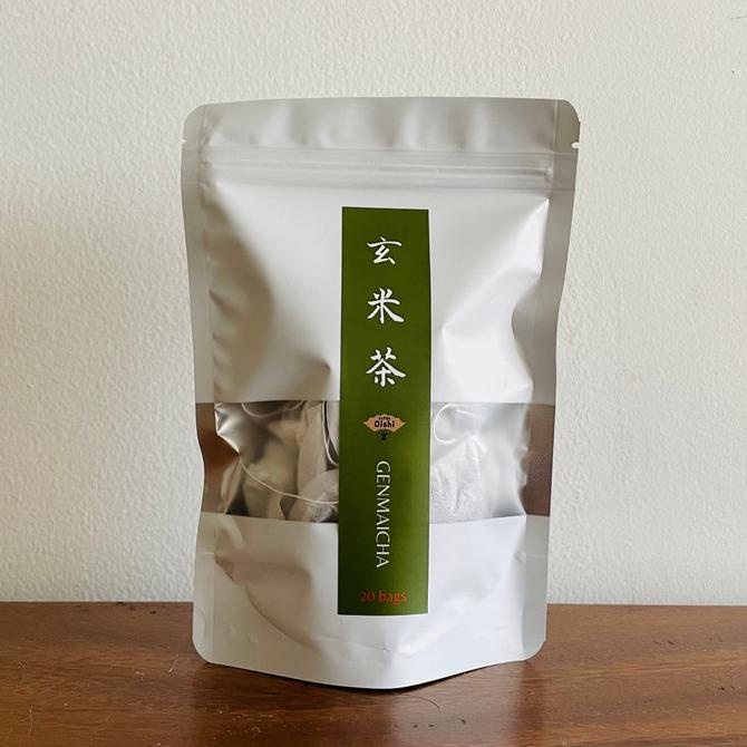 

[[BISA COD]] GENMAICHA | Roasted Rice Green Tea Ocha Teh (Tea bag / Loose Leaf) - Teabags (20)
