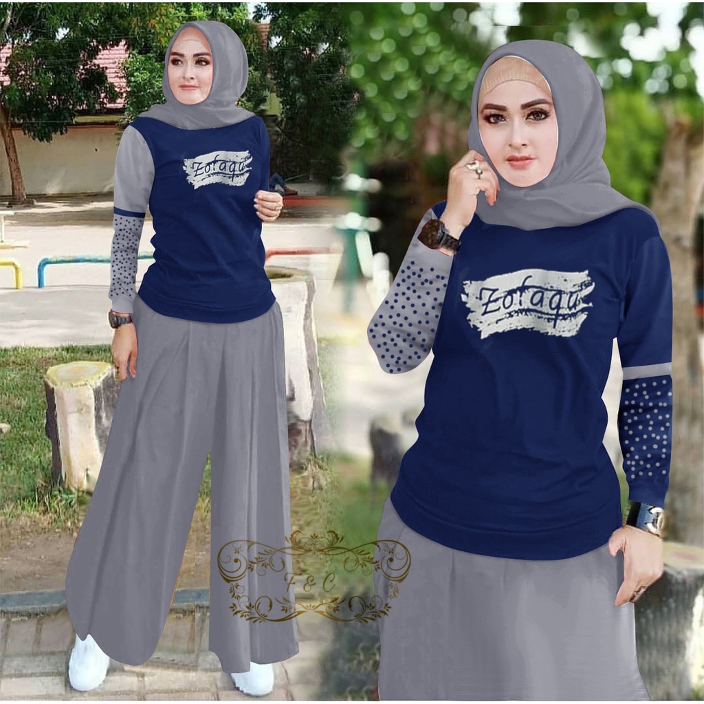 Set training wanita mola zolaqu/setelan olah raga wanita/set wanita casual/setelan babyterry/terbaru