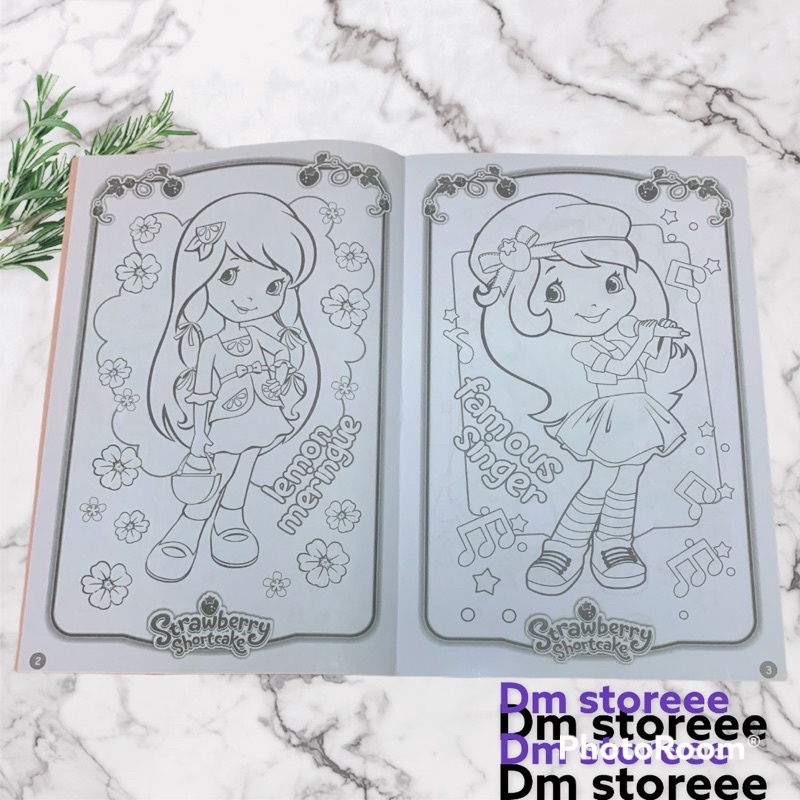 buku mewarnai coloring book DG / mewarnai edukasi menggambar dan membaca