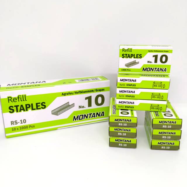 

Staples Montana No.10 isi 10 Pack
