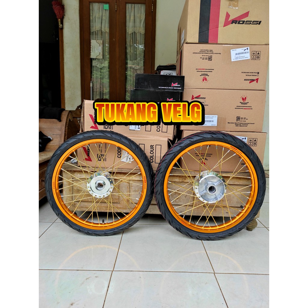 VELG JARI-JARI VIXION NEW ATAU VIXION OLD LAMA SEPAKET PLUS BAN