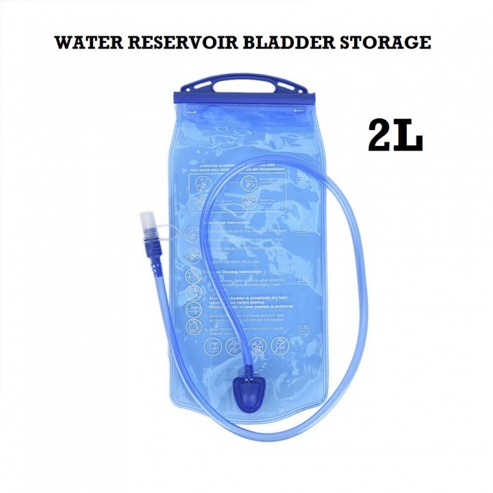 Water Reservoir Bladder Hydration Pack Storage - 2L