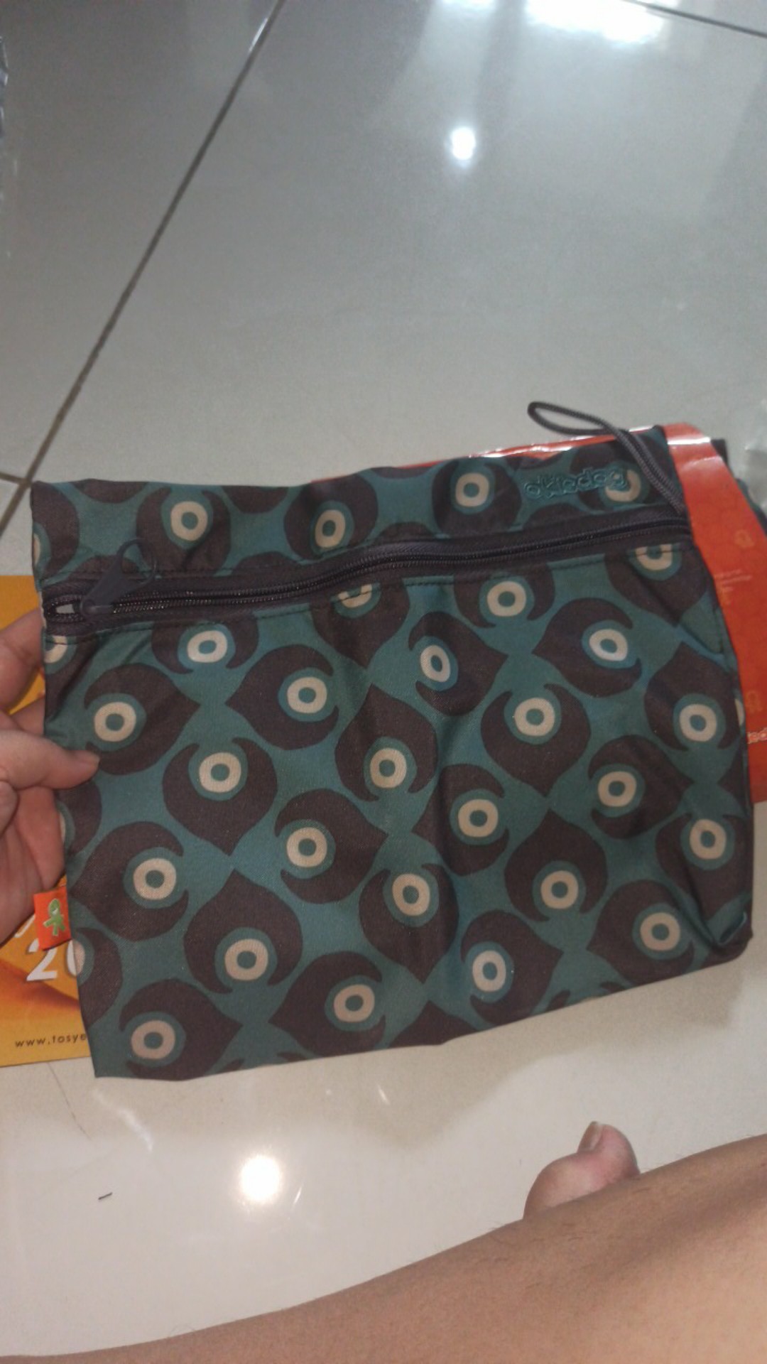 Okiedog Damask Petrol Blue Accessories Only