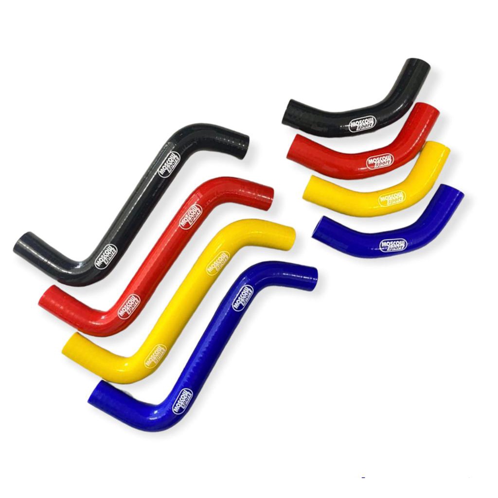 SELANG RADIATOR NINJA 150 R RR KR 150 KR150 THAILAND SET 2 pcs BENTUK SLANG RADIATOR HOSE KAWASAKI NINJA150R NINJA 150RR KR 150 Motorcycle Silicone MOSCOW Selang Radiator Hose Kit Heater Engine Water Pipe Pipa Selang radiator Ninja R RR SS KRR PNP IMPORT