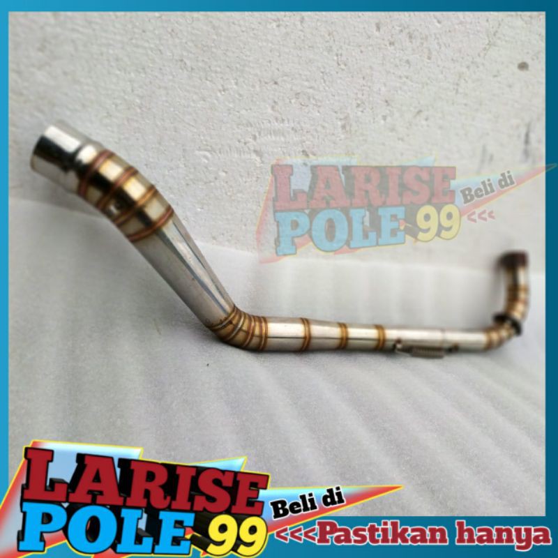pipa leher knalpot racing jupiter z kolong full cacing leheran shogun r sp 125 vega rr new supra 100