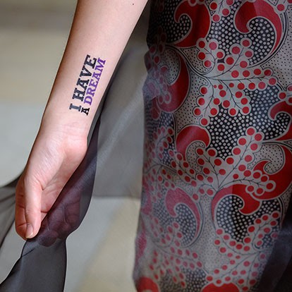 

POTATOO I HAVE A DREAM Temporary Tatto Sticker