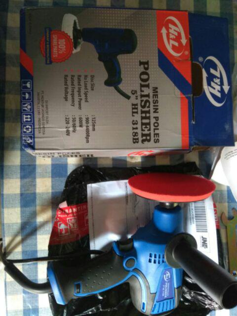 Polisher Variable Speed Mesin Poles Mobil Polisher Mollar P5500 Modern