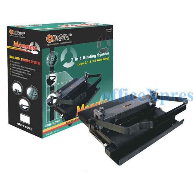 

Mesin Jilid Binding / Jilid Spiral Kawat Folio / Mesin Binding 2 In 1