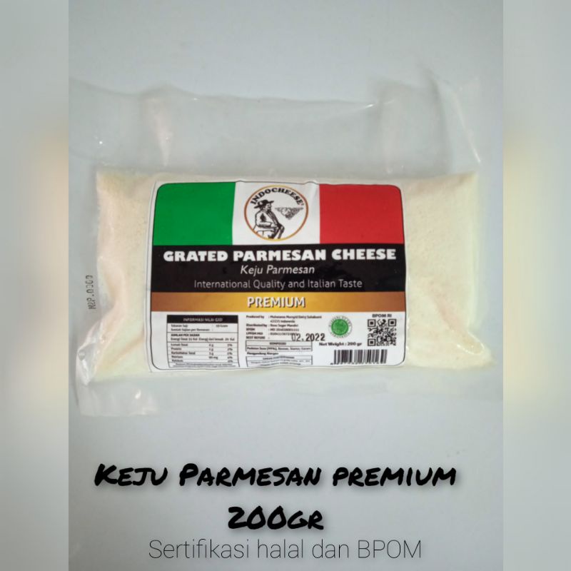 

Indocheese Keju Parmesan Premium 200gr