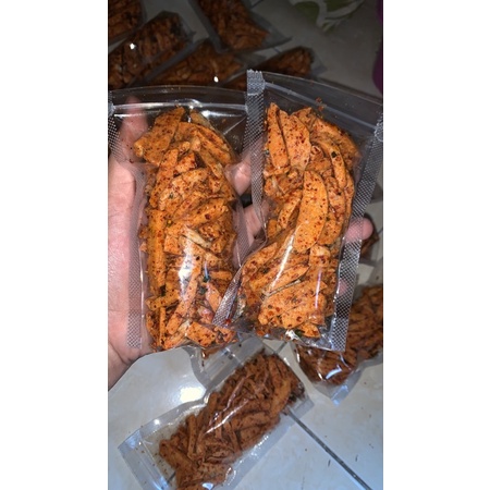 

Basreng pedas daun jeruk