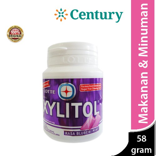 

Xylitol Blueberry Mint Botol 58g