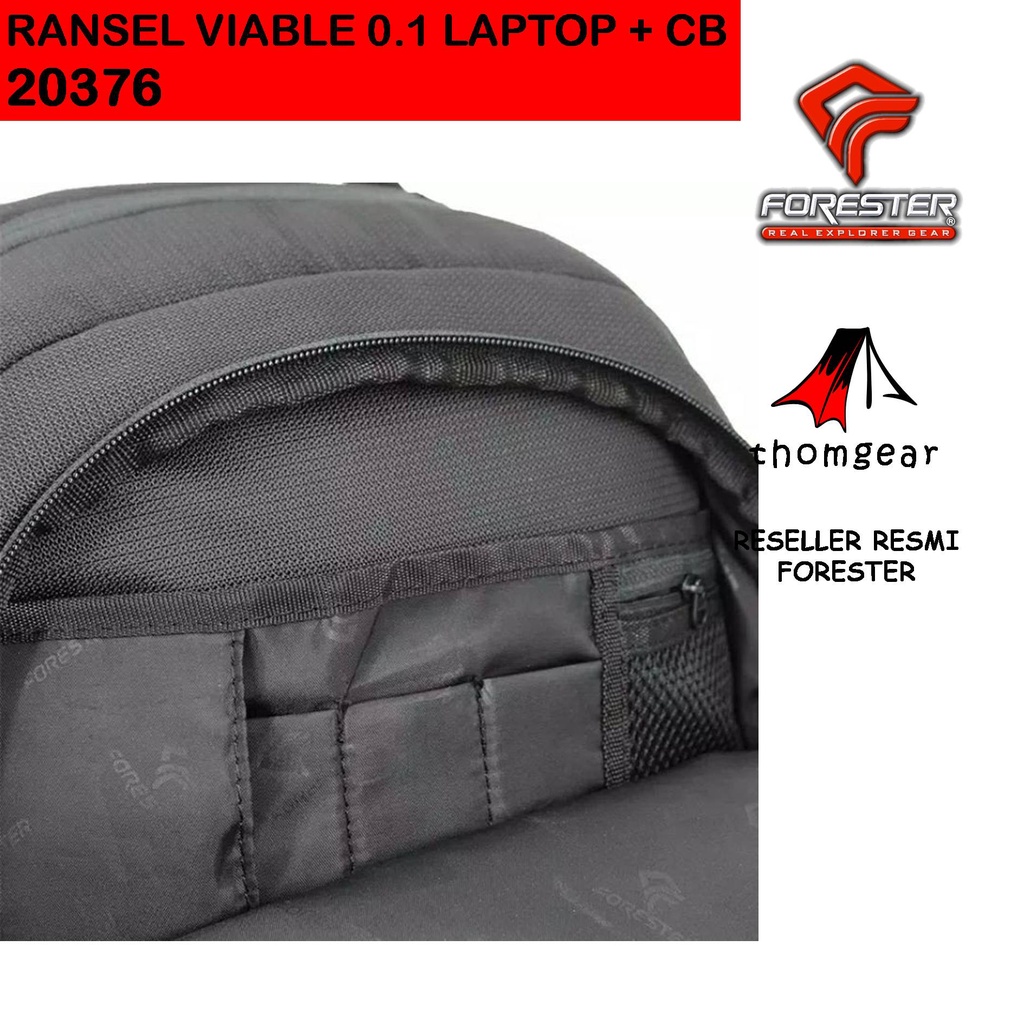 Thomgear Forester 20376 Tas Laptop Ransel Viable 0.1 Include Rain Cover