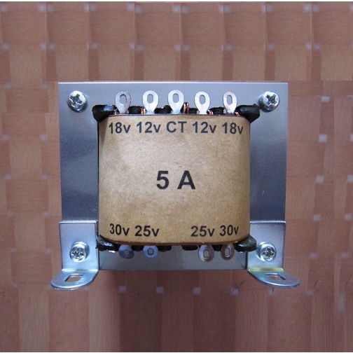 Trafo Tronic 5A CT seri TR20A CT-30V Travo 5 Amper CT 30 Volt Transformer CT 5 Ampere Sedang Amplifi