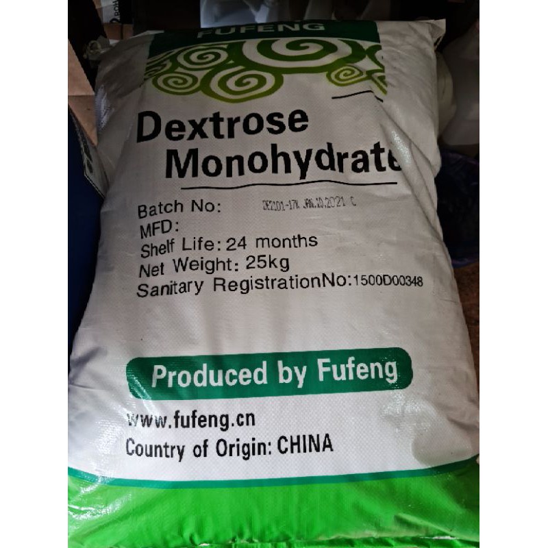 

Dextrose Monohydrate Ex RRT 25kg Food Grade