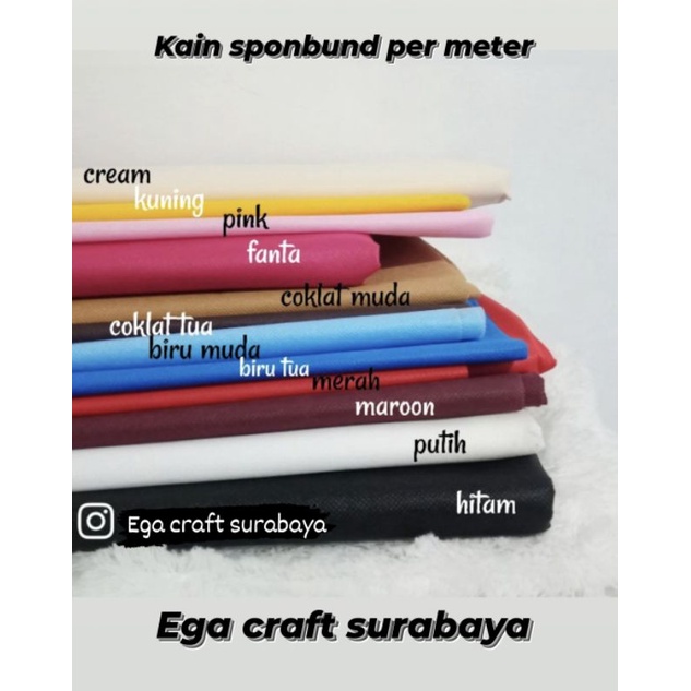Kain Spunbond / Kain Buket Bunga per Meter