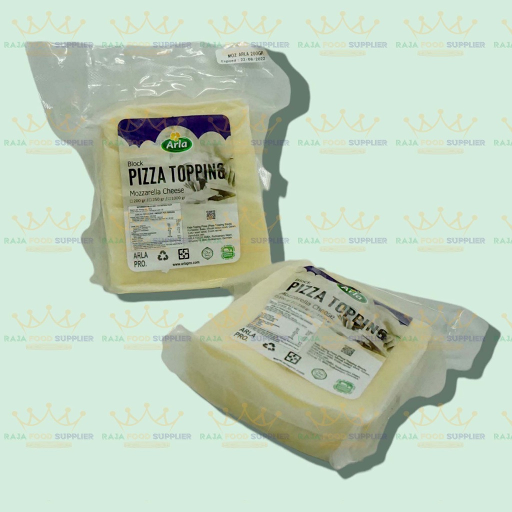 

Arla Topping Pizza Mozzarella Cheese 200 gr REPACK - Keju Mozarella