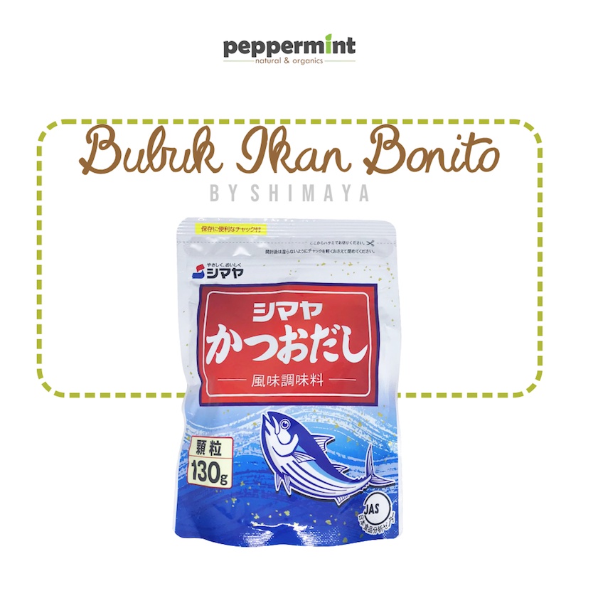 Shimaya Dried Bonito Powder (130 gram) / Bumbu Sup Kaldu Ikan Bonito