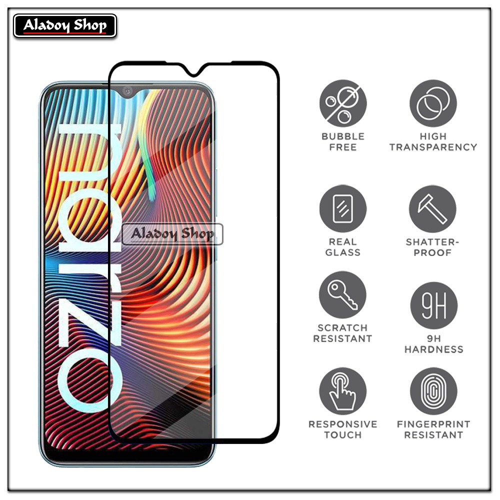 PAKET  2 IN 1 Tempered Glass Layar Realme Narzo 20 Free Tempered Glass Camera