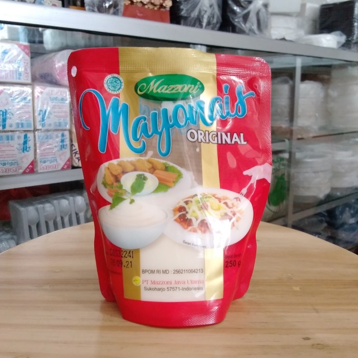 

Mayonaise original mazzoni 250gr