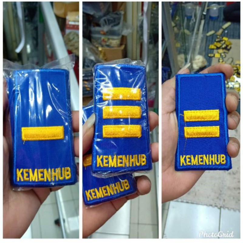 RcWL PANGKAT BORDIR KEMENHUB 3A 3B 3C/ EVOLET PERHUBUNGAN GOLONGAN 3/ PANGKAT KEMENHUB/ PANGKAT