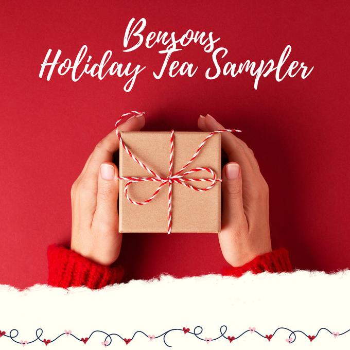 

Holiday Tea Gift - Hamper - Tea Sampler .