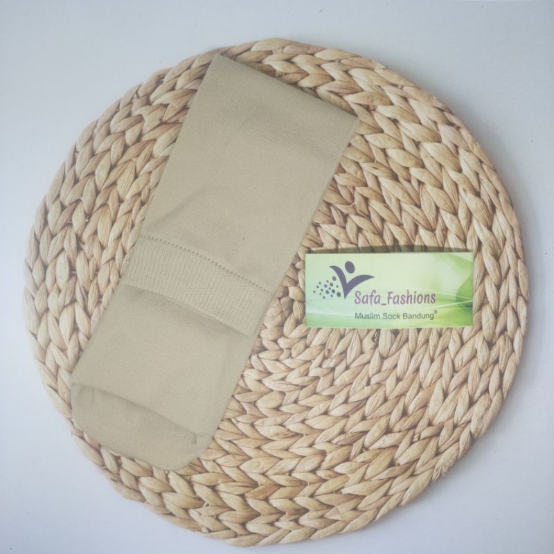 Kaos Kaki Muslim / Kaos Kaki Wudhu / Koskaki Wudhu Soka / Kaos Kaki Wudhu / Kaos Kaki Wudhu Soka-Krem