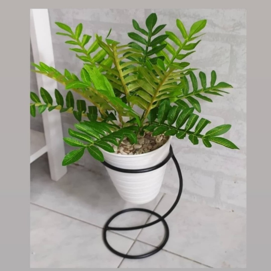 standing pot 18cm melengkung A1/standing planter/pot tanaman