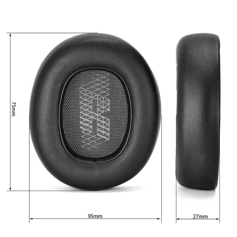 btsg Replaced Leather Ear Pad forJBL E65BTNC Duet NC LIVE650 660 BTNC Sponge Soft