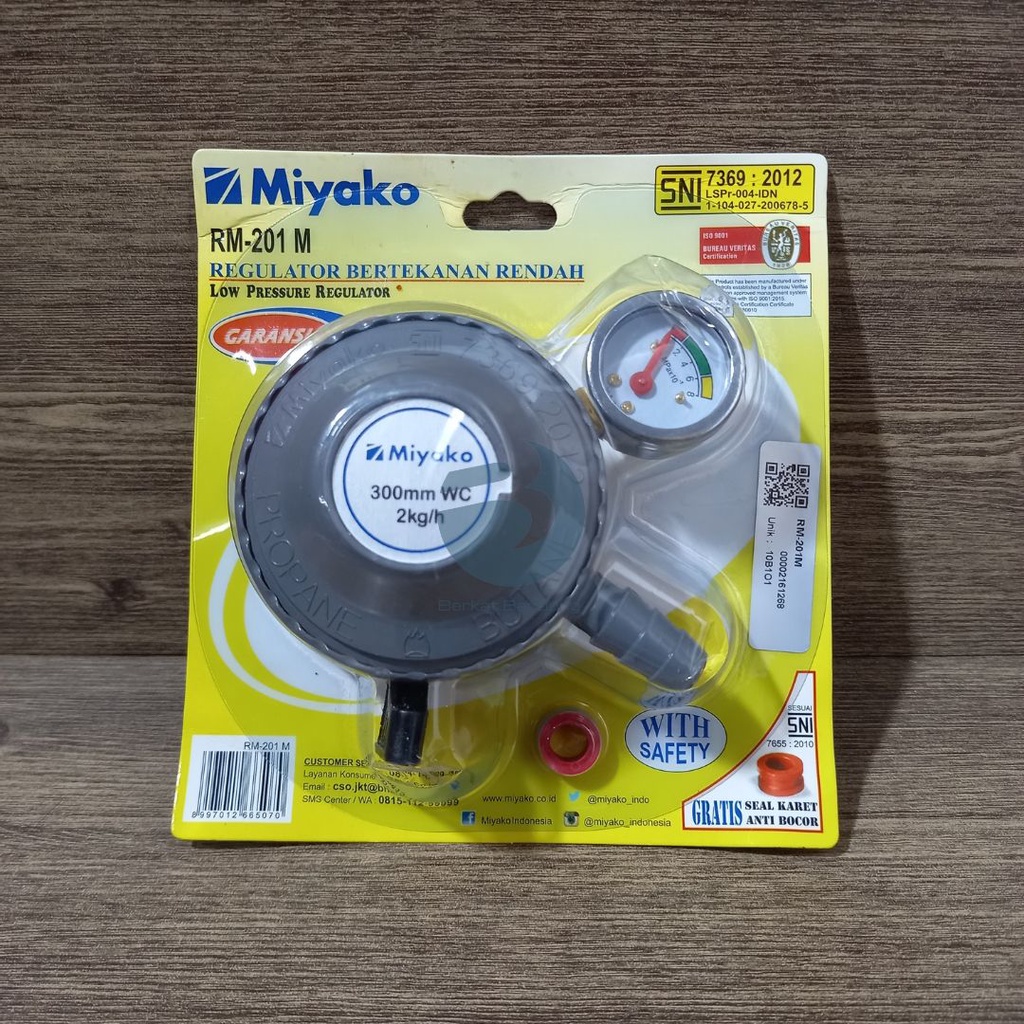 REGULATOR GAS MIYAKO RM-201M/ GAS REGULATOR MIYAKO RM-201 M